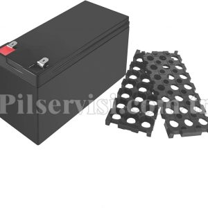 12V akü pil kasası seti 3S7P 18650 batarya kutusu 12V 32700 batarya kasası yakın görünüm Li-ion batarya kasa seti DIY batarya kutusu 12 volt