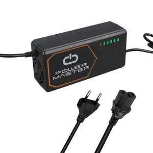 24V 20A elektrikli bisiklet şarj cihazı C16 uçlu e-bike şarj adaptörü yüksek akım 20A elektrikli bisiklet akü şarj cihazı yakın görünüm C16 bağlantı uçlu şarj cihazı 24 volt hızlı şarj cihazı