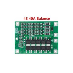 4S 40A balanslı BMS 16.8V lityum batarya koruma kartı