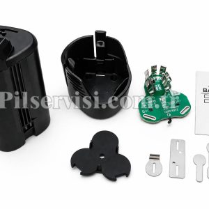 Bosch uyumlu batarya kasa seti BMS koruma devreli 10.8V 12V li-ion batarya gövdesi pilsiz kasa armut tip batarya kasa Bosch uyumlu BMS modüllü li-ion batarya kutusu BMS devresi ile birlikte