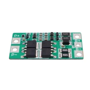 OLT 2S 20A LiFePO4 BMS kartı 6.4V batarya koruma devresi LiFePO4 balanslı BMS modülü 2S batarya yönetim kartı 20A BMS kartı yakın görünüm